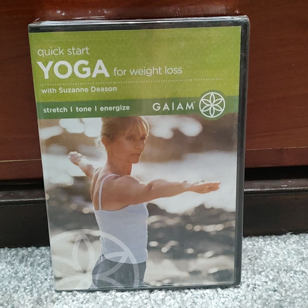 Gaiam Quick Start Yoga for Weight Loss Stretch Tone Energize  NEW Sealed  DVD